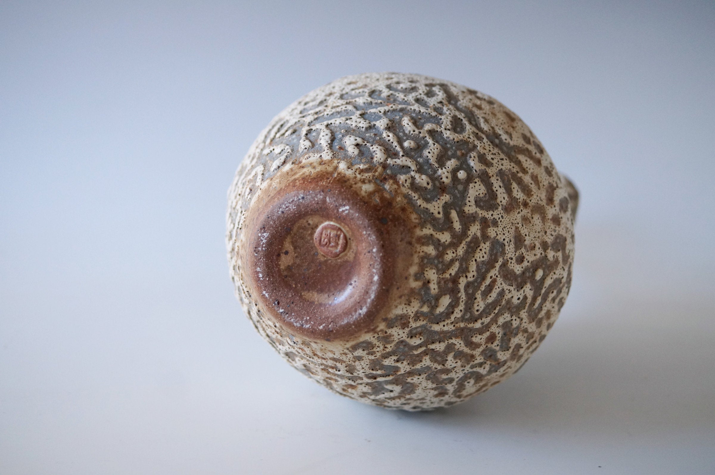 Coral Cluster Black Sea Porcelain Vessel