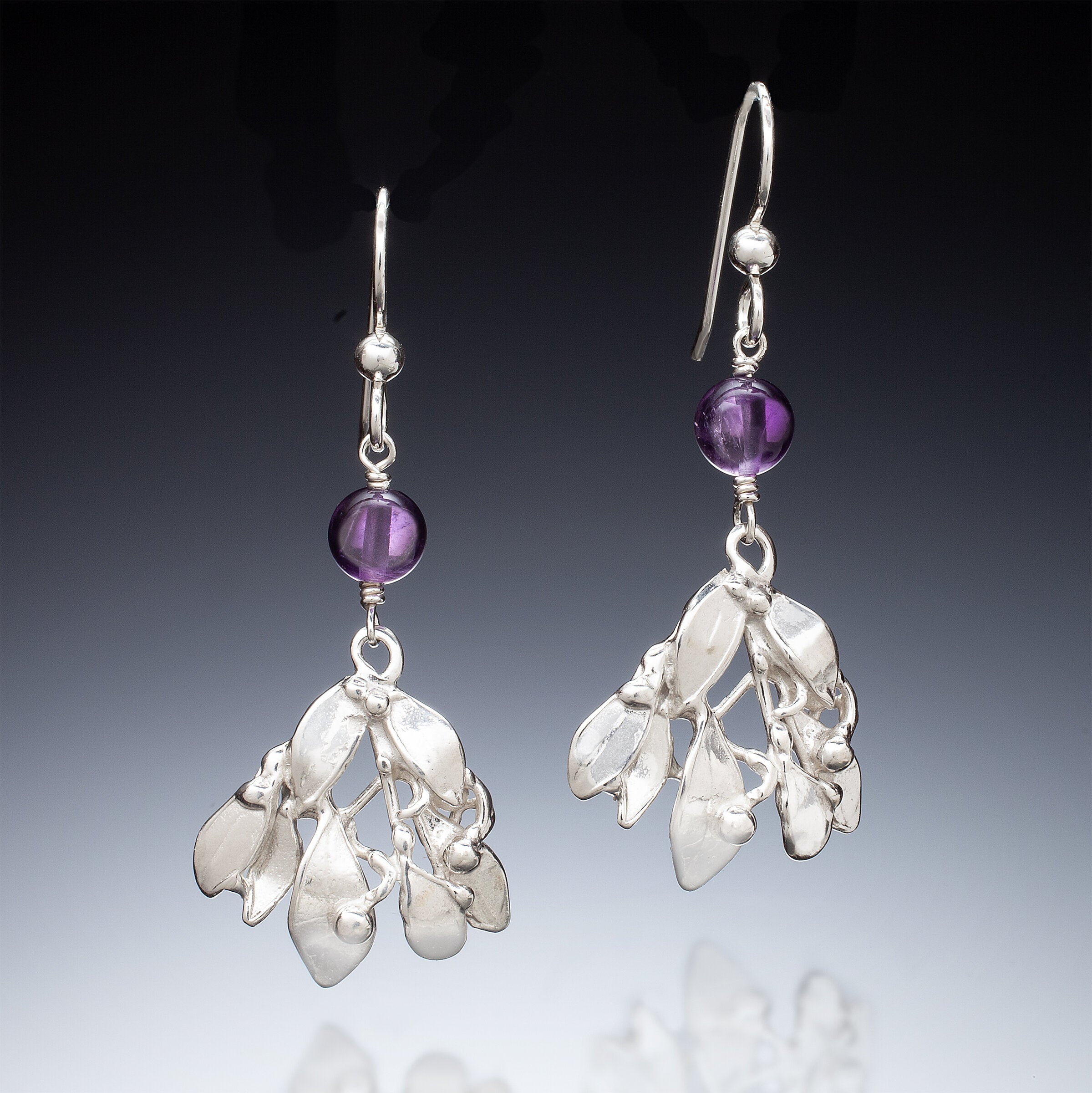 Leaf Bouquet Fan Earrings
Amethyst | Photo by Ralph Gabriner
