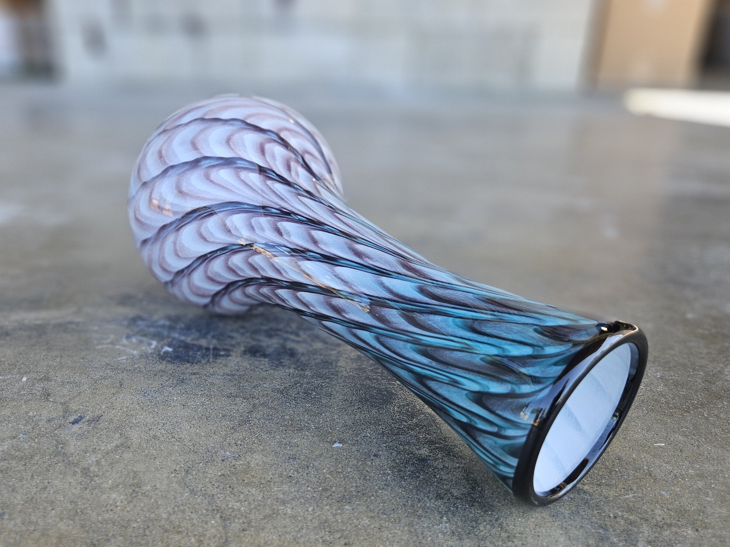 Chevron Vase
