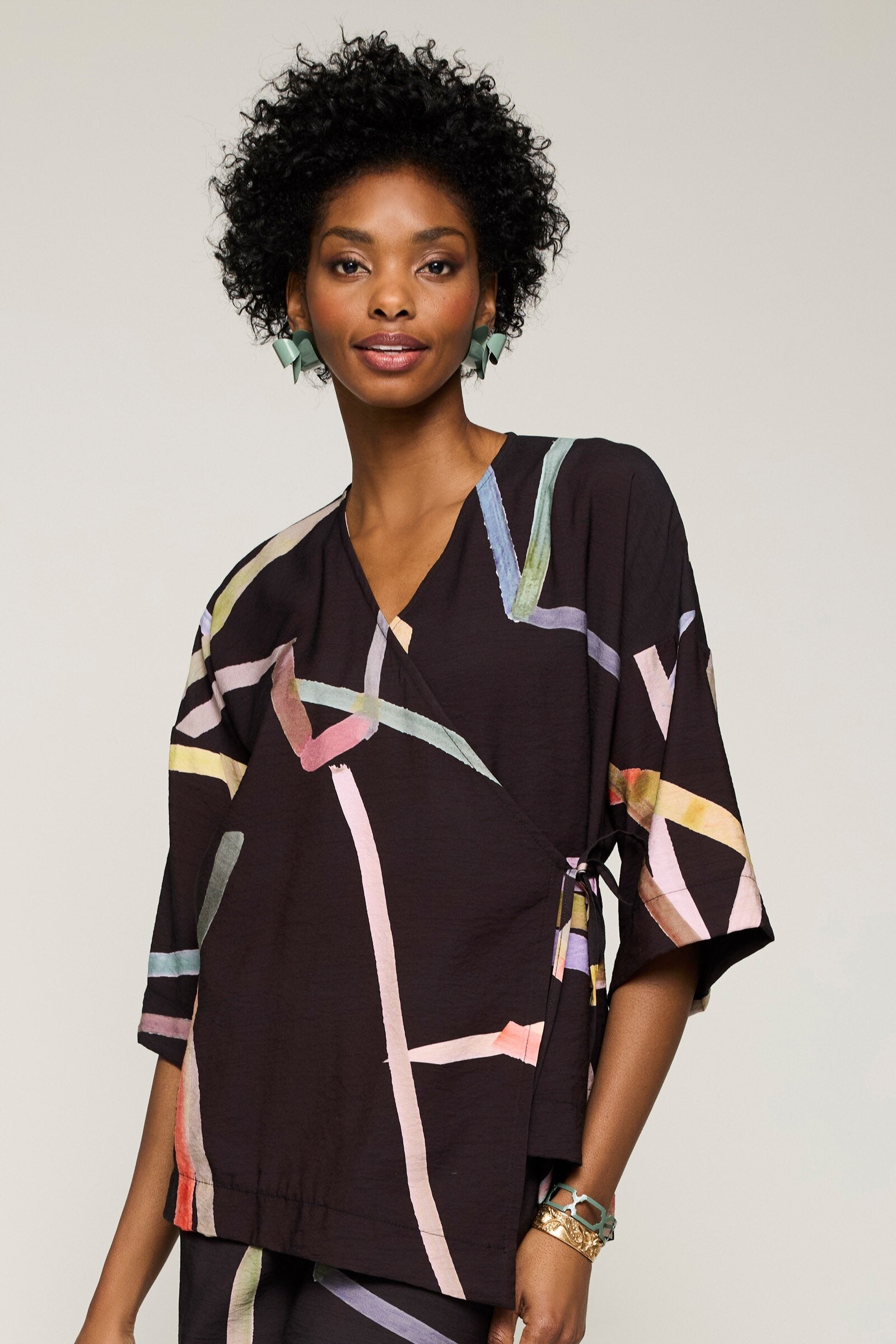 Crossover Tie Top