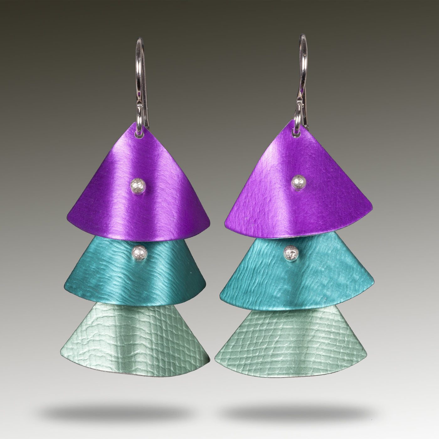 Violet, Turquoise & Lime