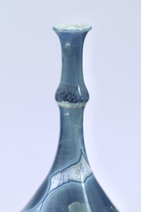 Waterfall Blue Miniature Vessel I