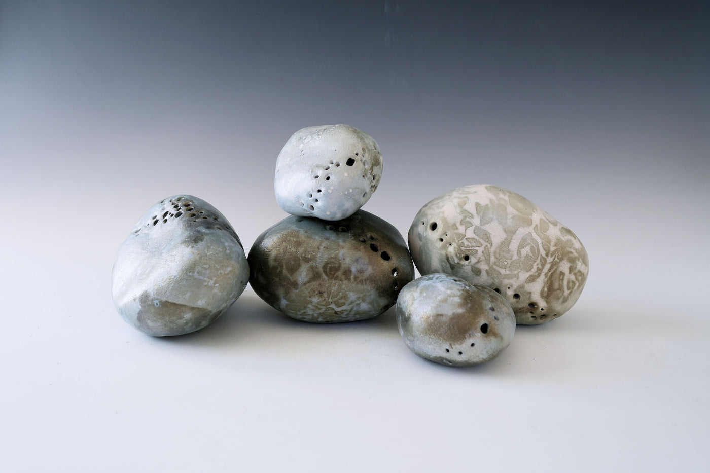 Blue Moon Riverstone Set of 5