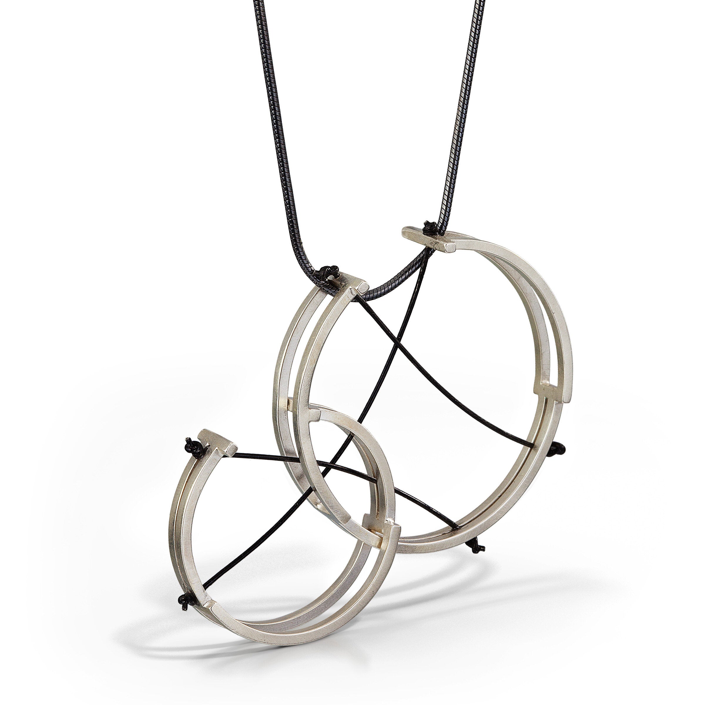 Boxed Circle Necklace