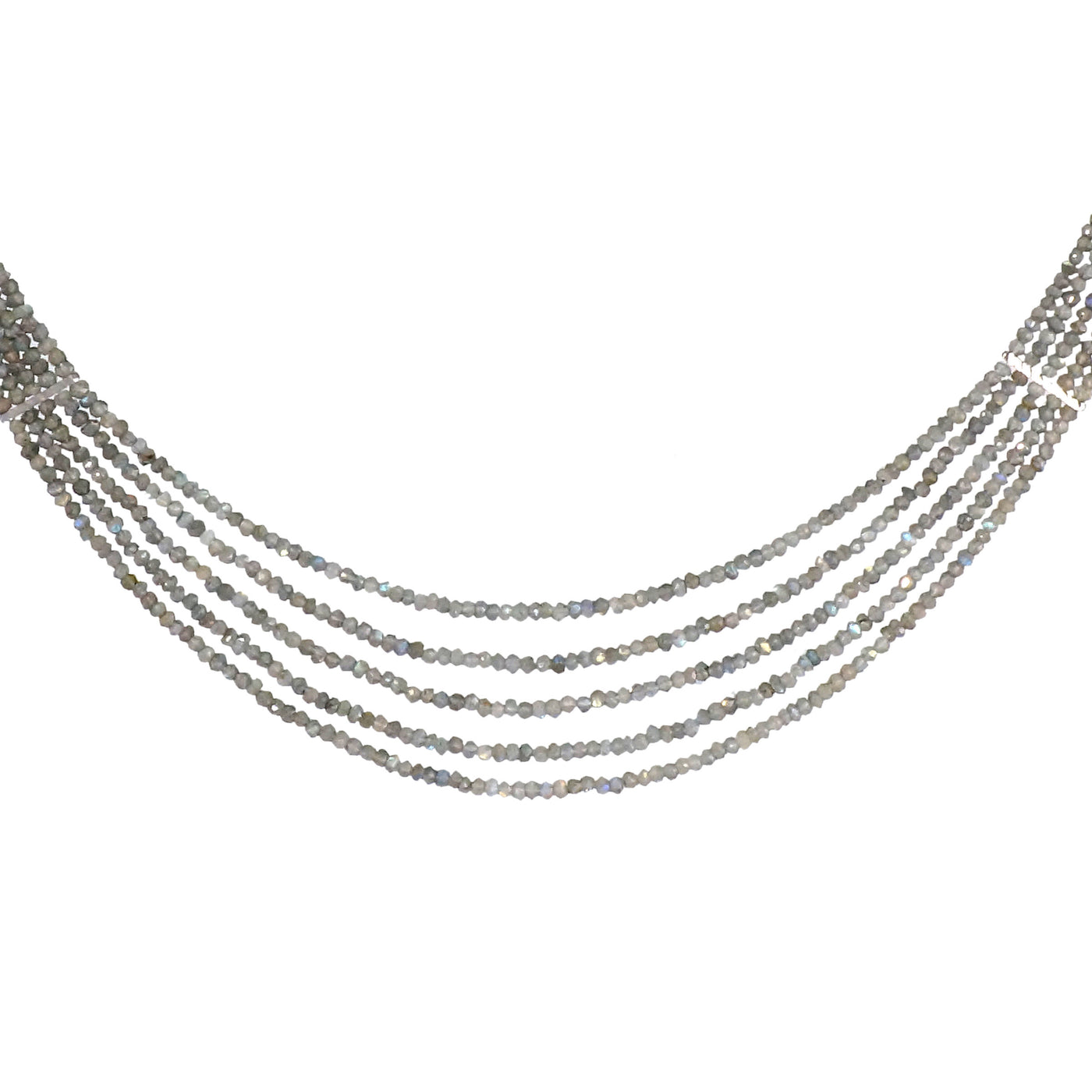 Multi-Strand Labradorite Necklace