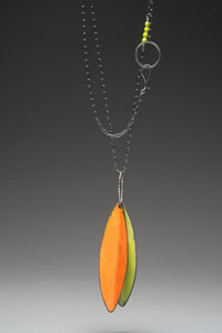 Folded Leaf Pendant