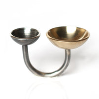 Brass, side view