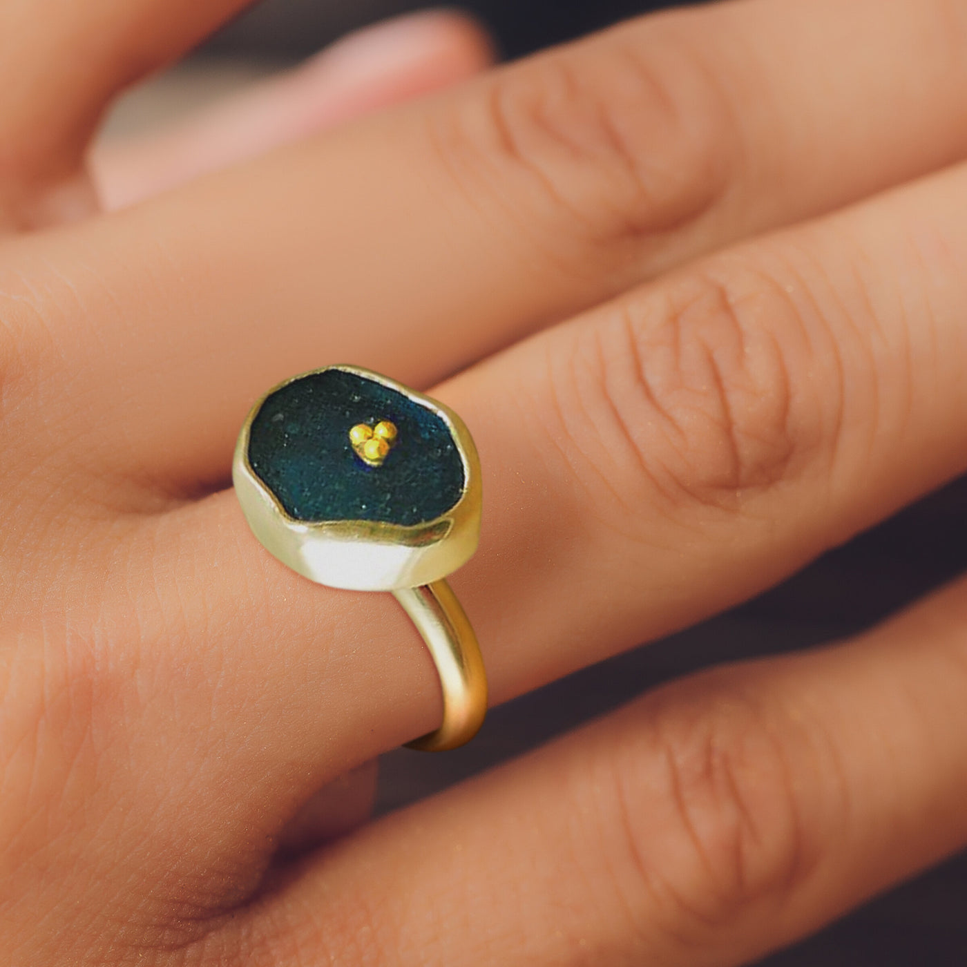 Ancient Roman Glass Ring