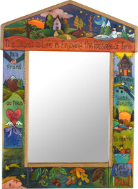 Four Seasons Floral Mirror