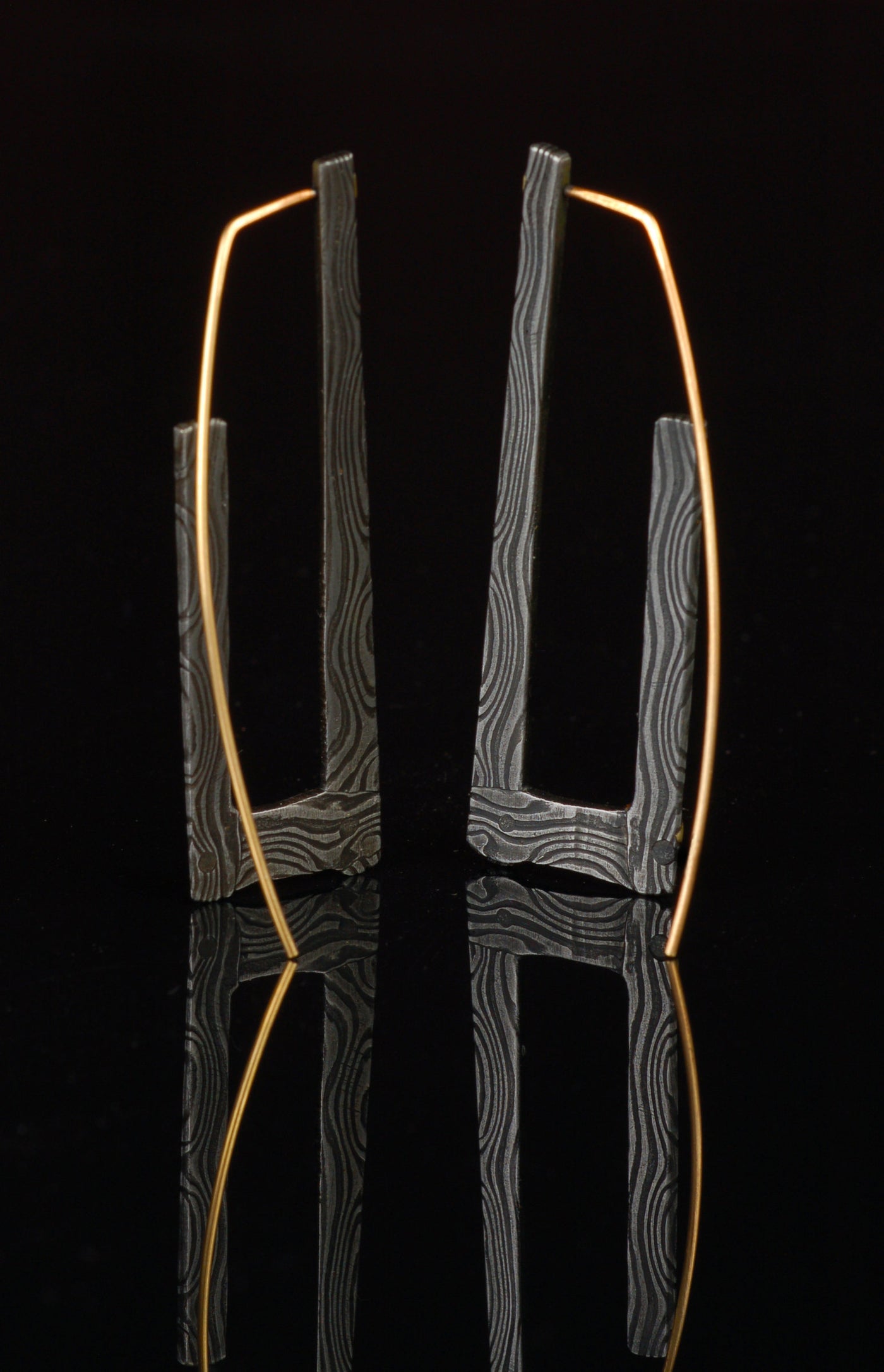 Rectangle Hoop Earrings