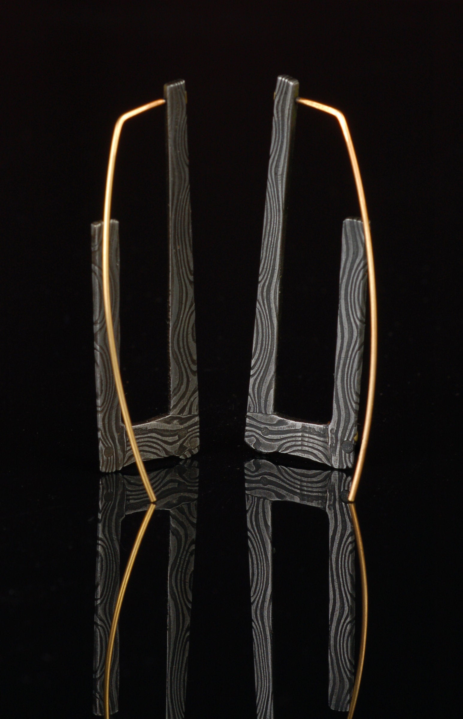 Rectangle Hoop Earrings
