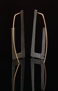 Rectangle Hoop Earrings