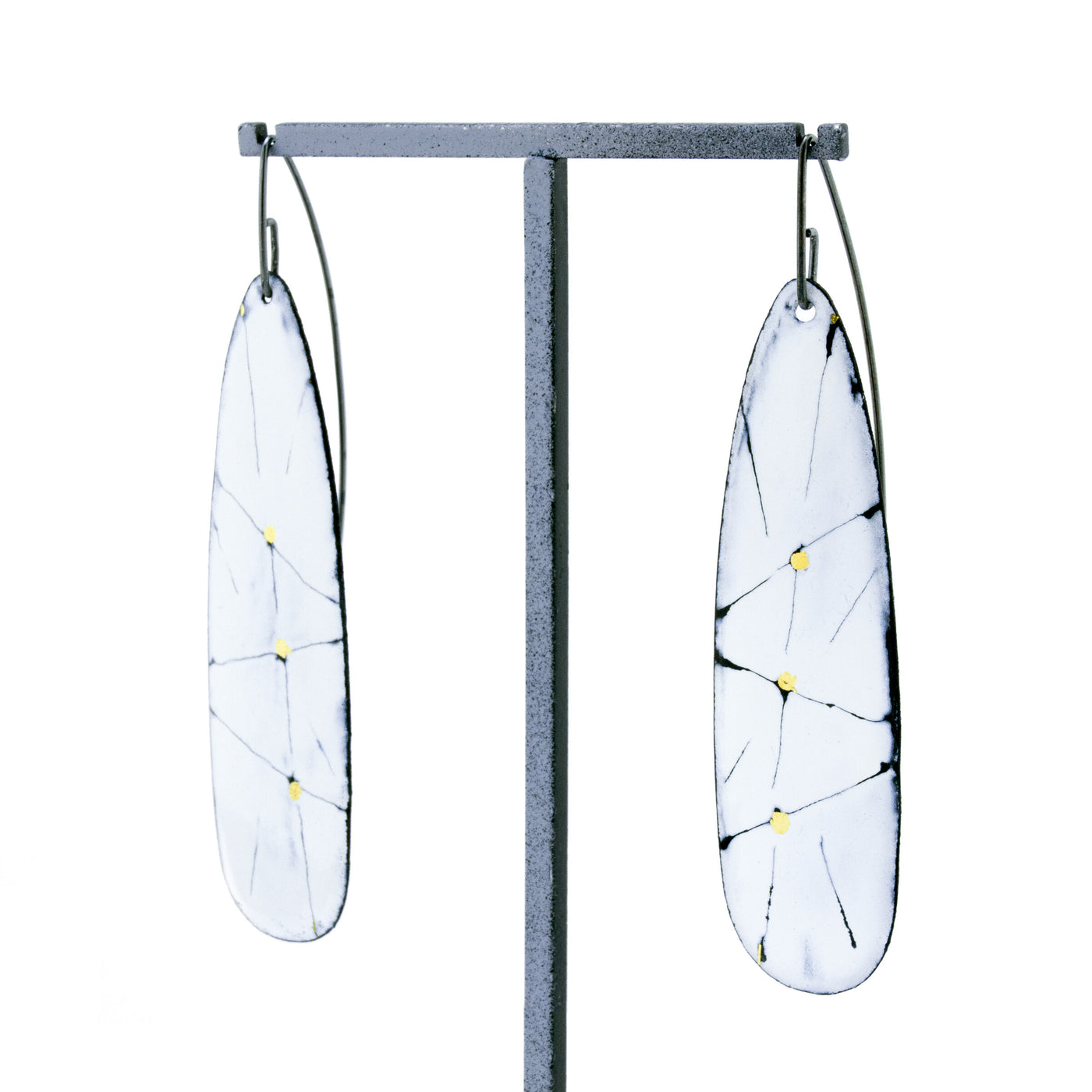 Astra Long Paddle Earrings