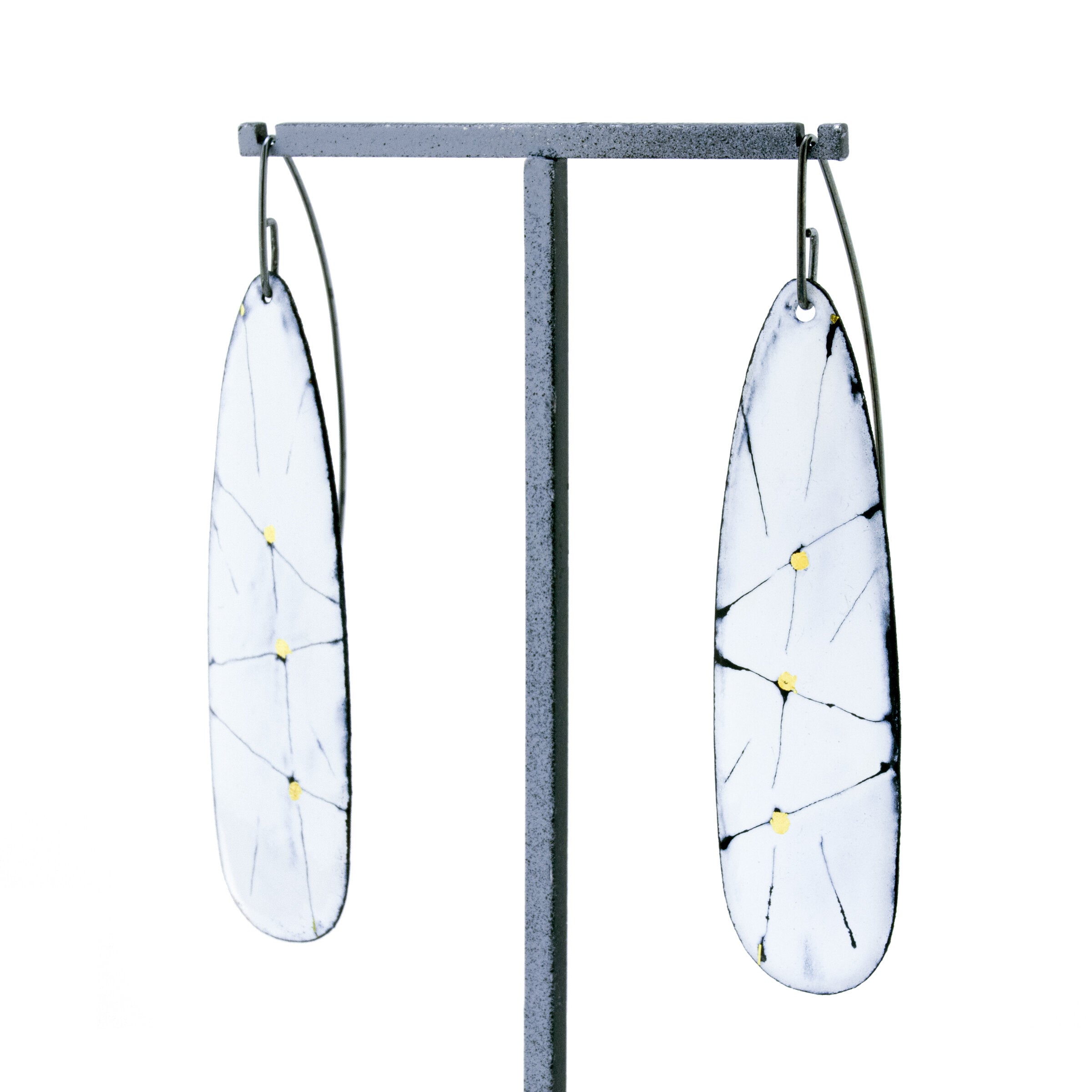 Astra Long Paddle Earrings