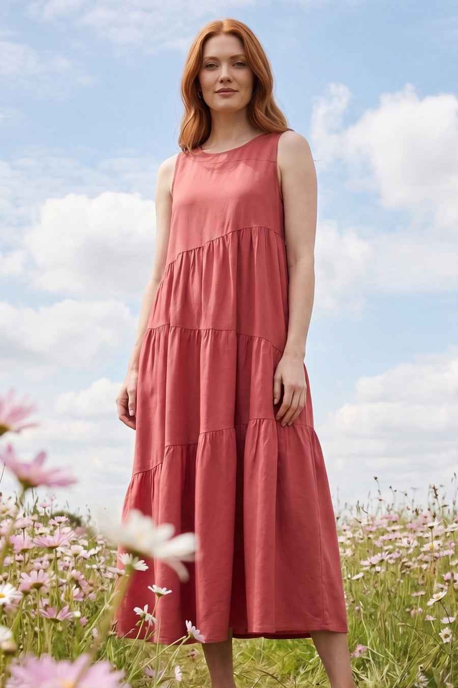 Sandwashed Pebble Idras Dress
