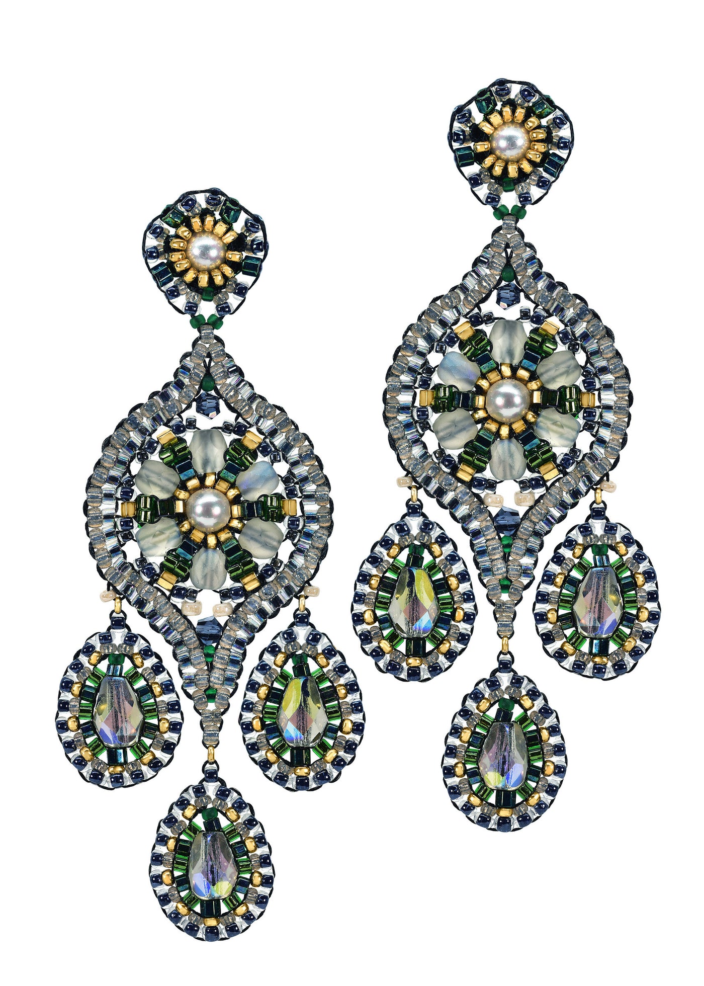 Radiant Chandelier Earrings