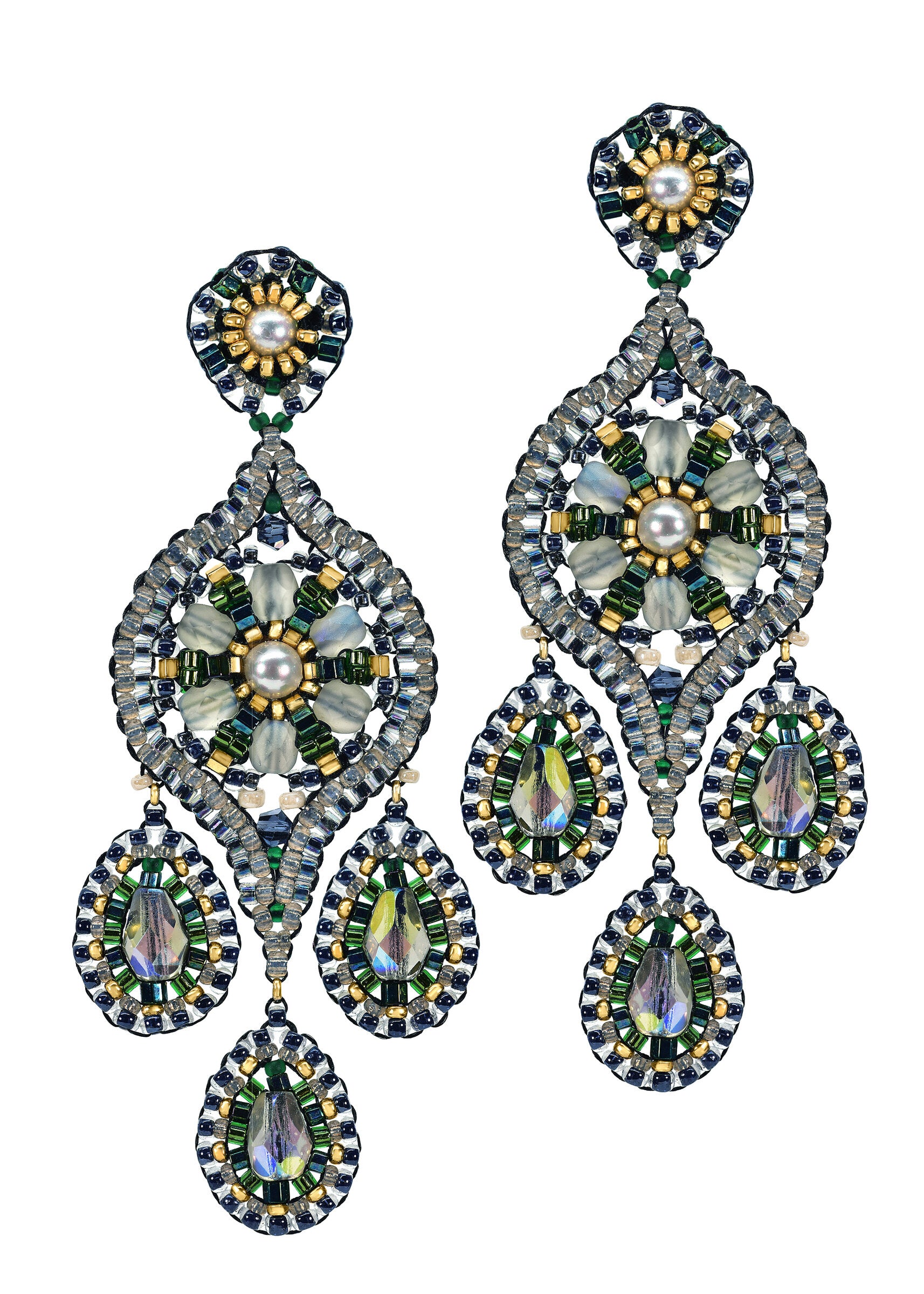 Radiant Chandelier Earrings