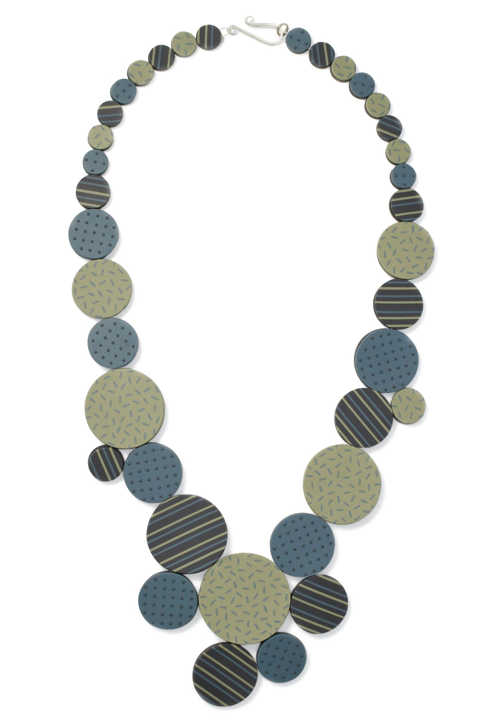 Dark teal and celery