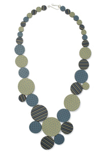 Dark teal and celery