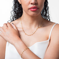 Gold Circles Bracelet