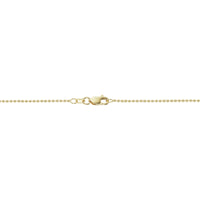 Clasp with gold bead chain