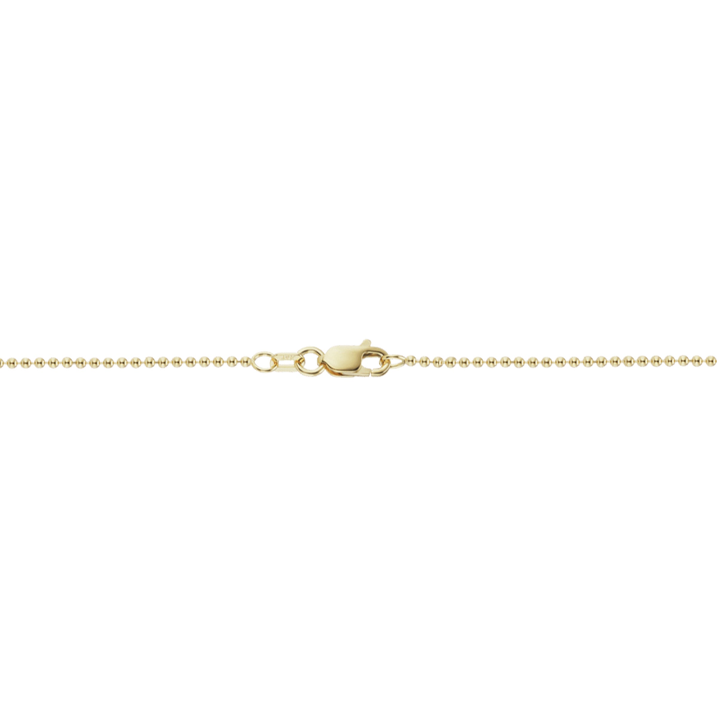 Clasp with gold bead chain