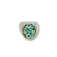 Oval Circle Ring