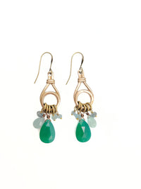 Hatshepsut Art Deco Earrings