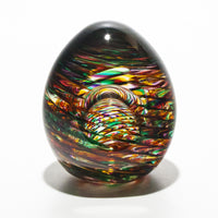 Optic Rib Paperweight with Facet