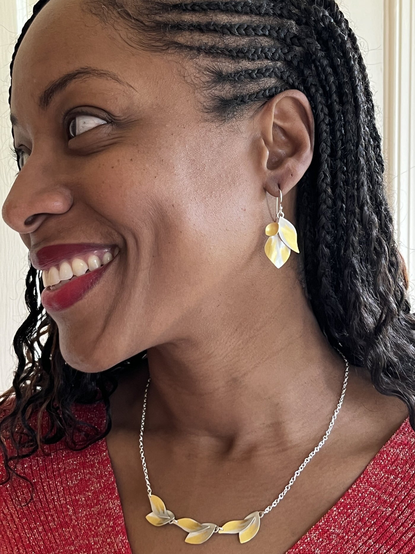 Summer Leaf Earrings