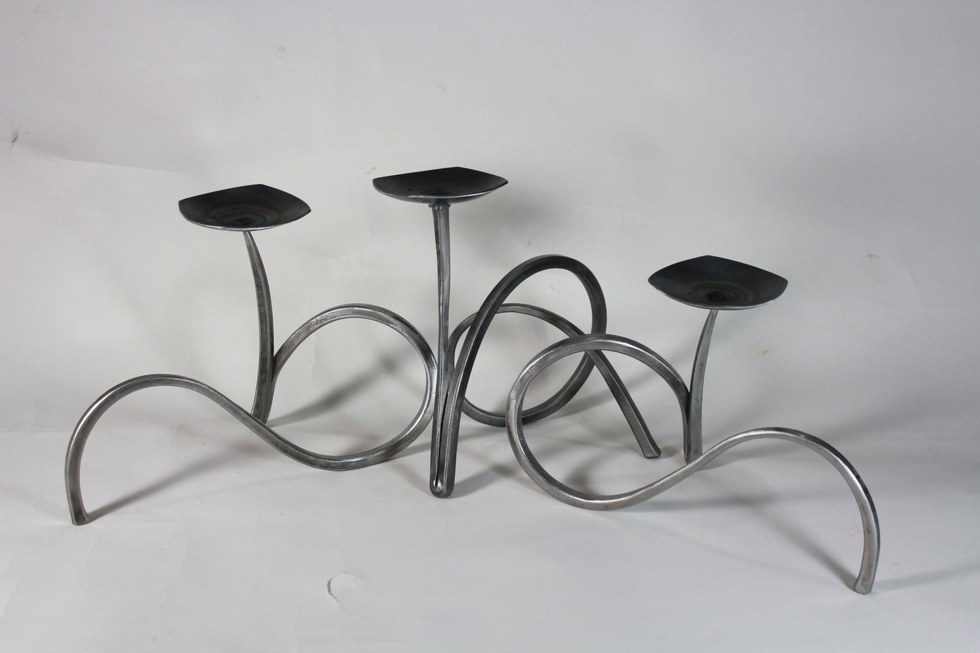 Opposite Facing Candle Holder Trio