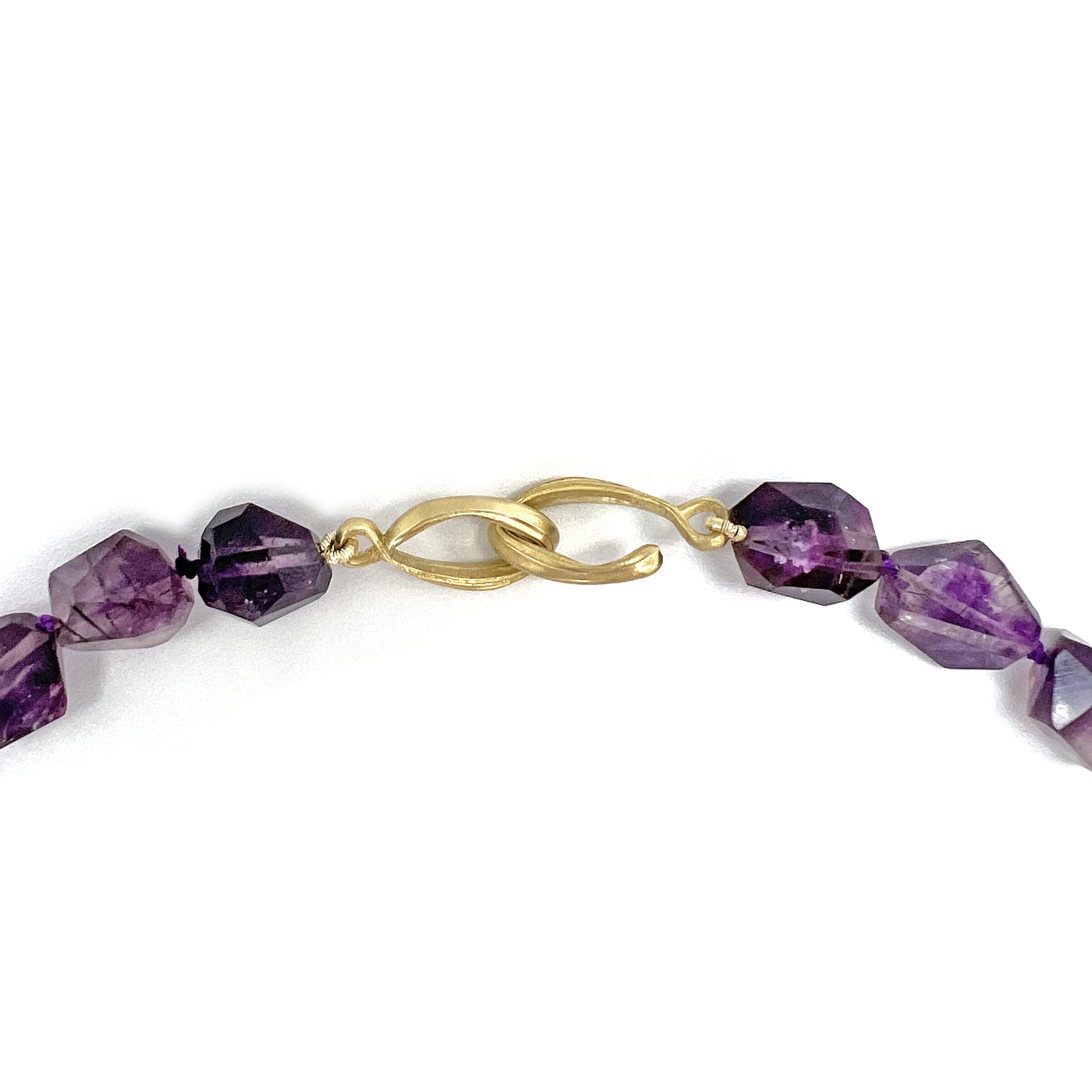 Elestial Amethyst Candy Necklace