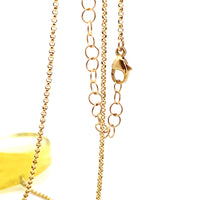 Hot Pressed Mini Ellipse Pendant