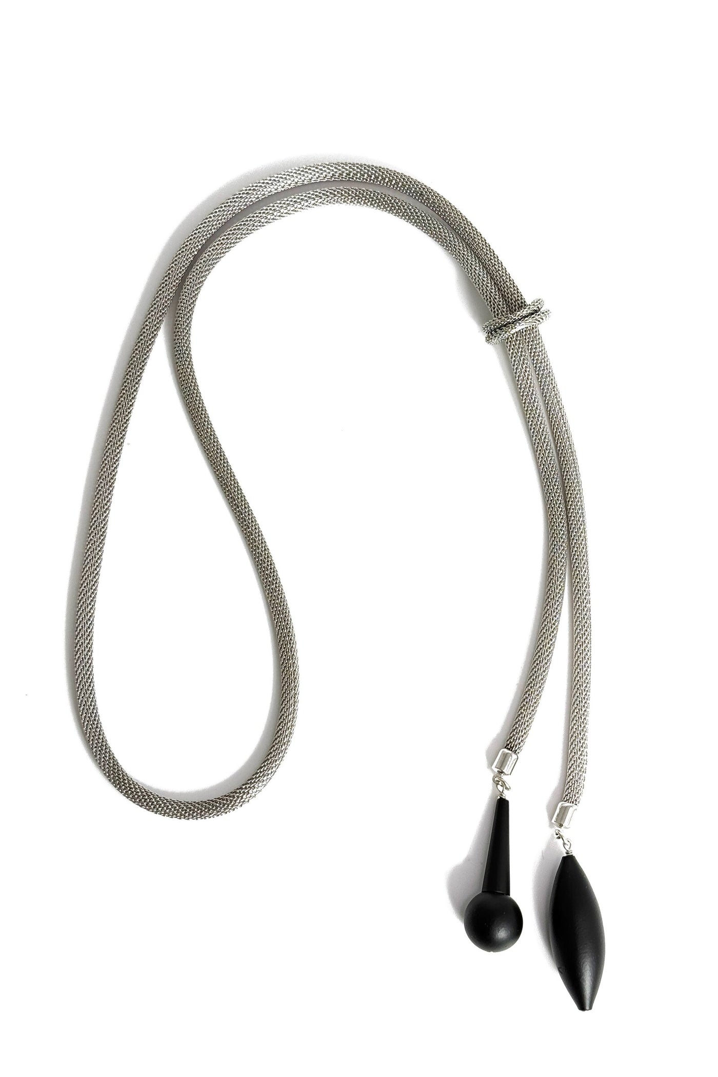 Mesh Bolo Necklace