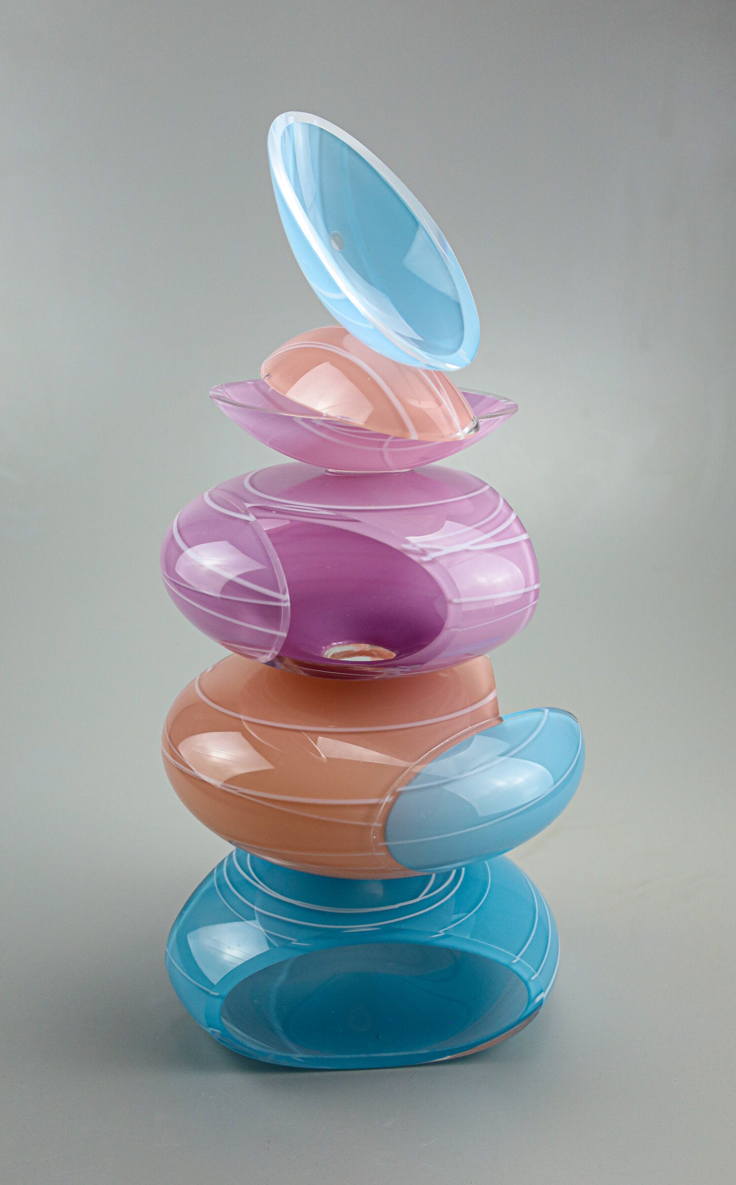Remnant  Sculpture in Spring Pastels
