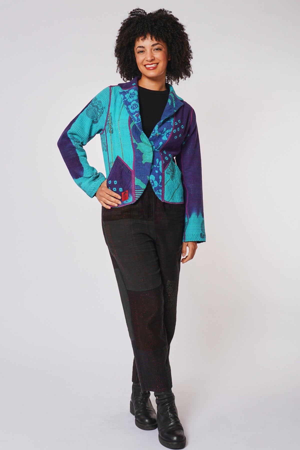 Cropped Basic Jacket #1