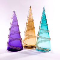 Golden Garland Trees, Jewel Tones