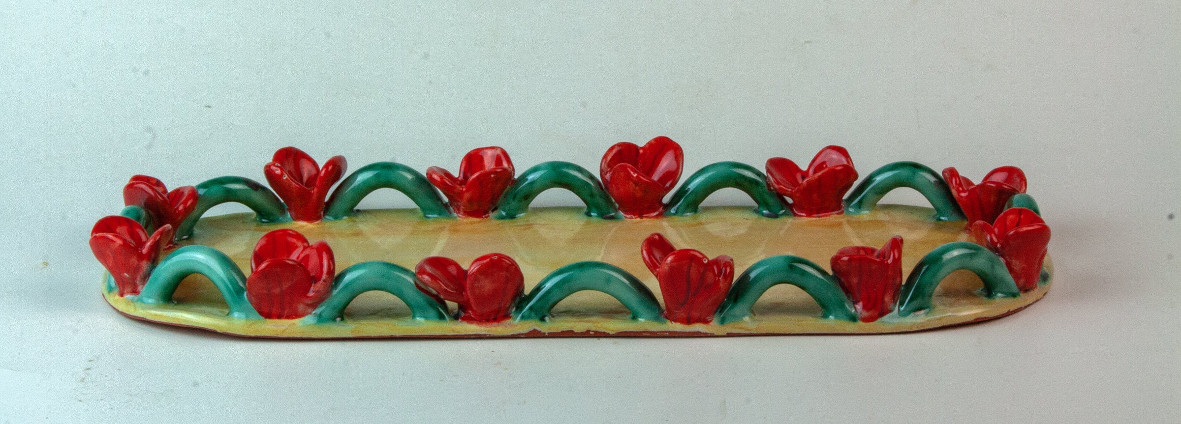 Poppy Cups on Tray