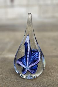 Amethyst Star of Glass