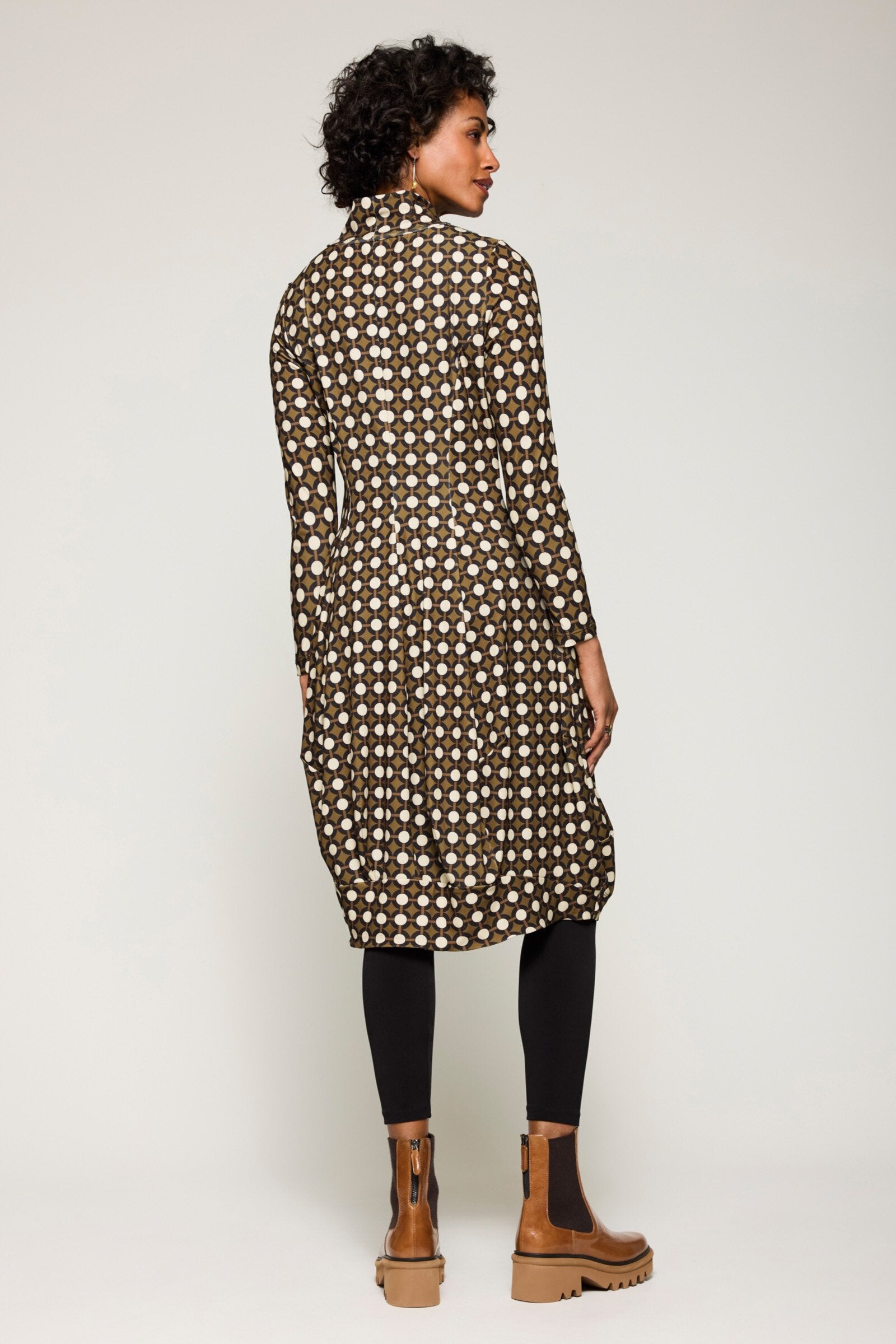 Long Sleeve Mod Dress