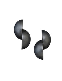 Silver Pod Earrings
