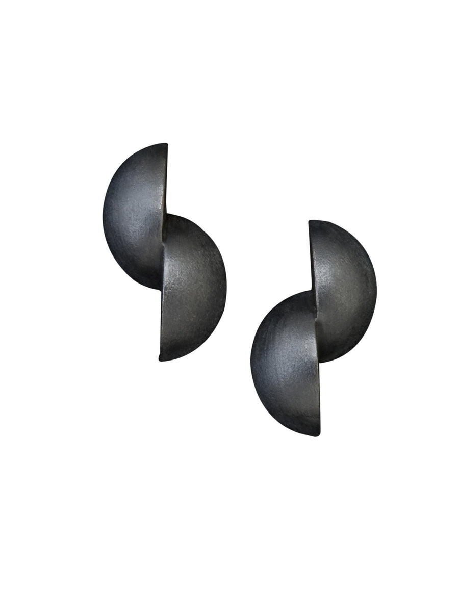 Silver Pod Earrings
