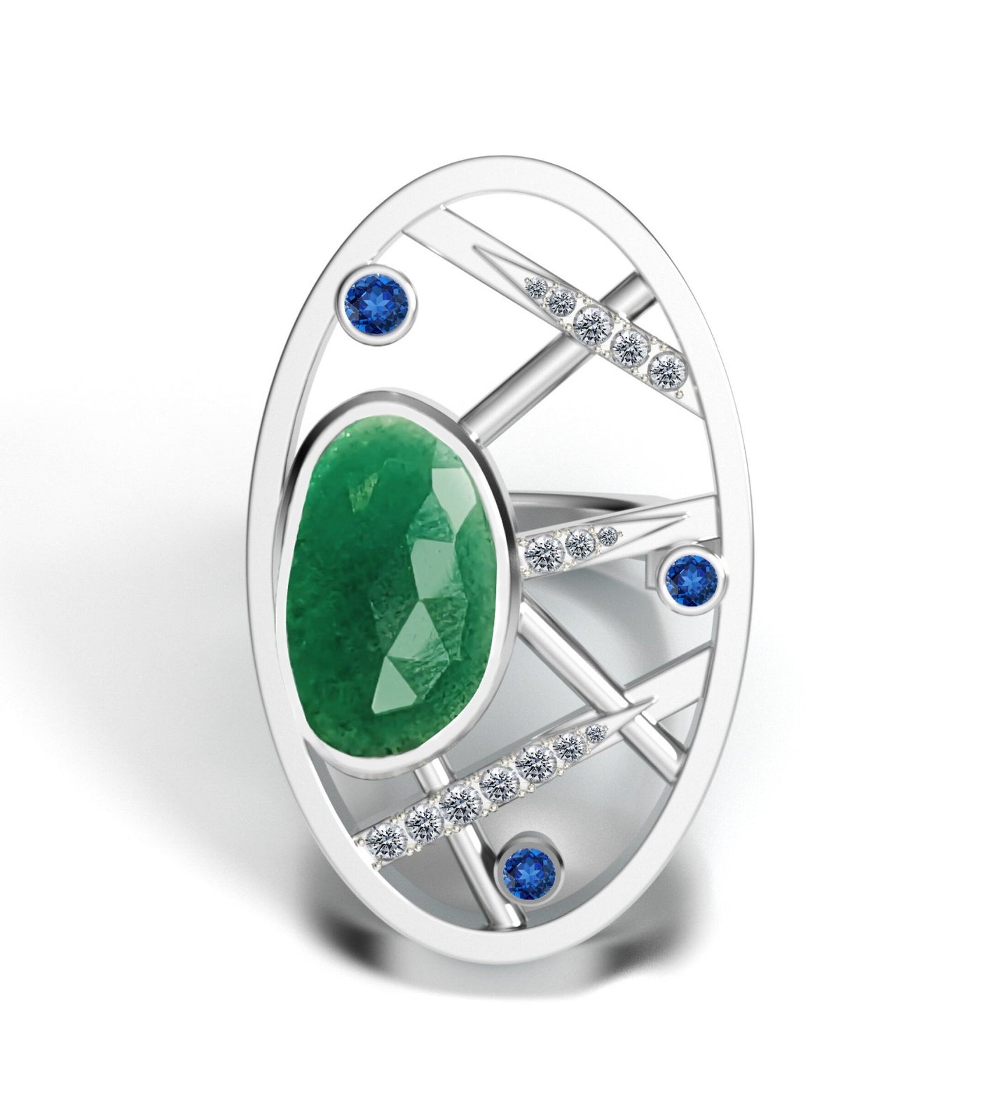 Emerald Gemstone Ring