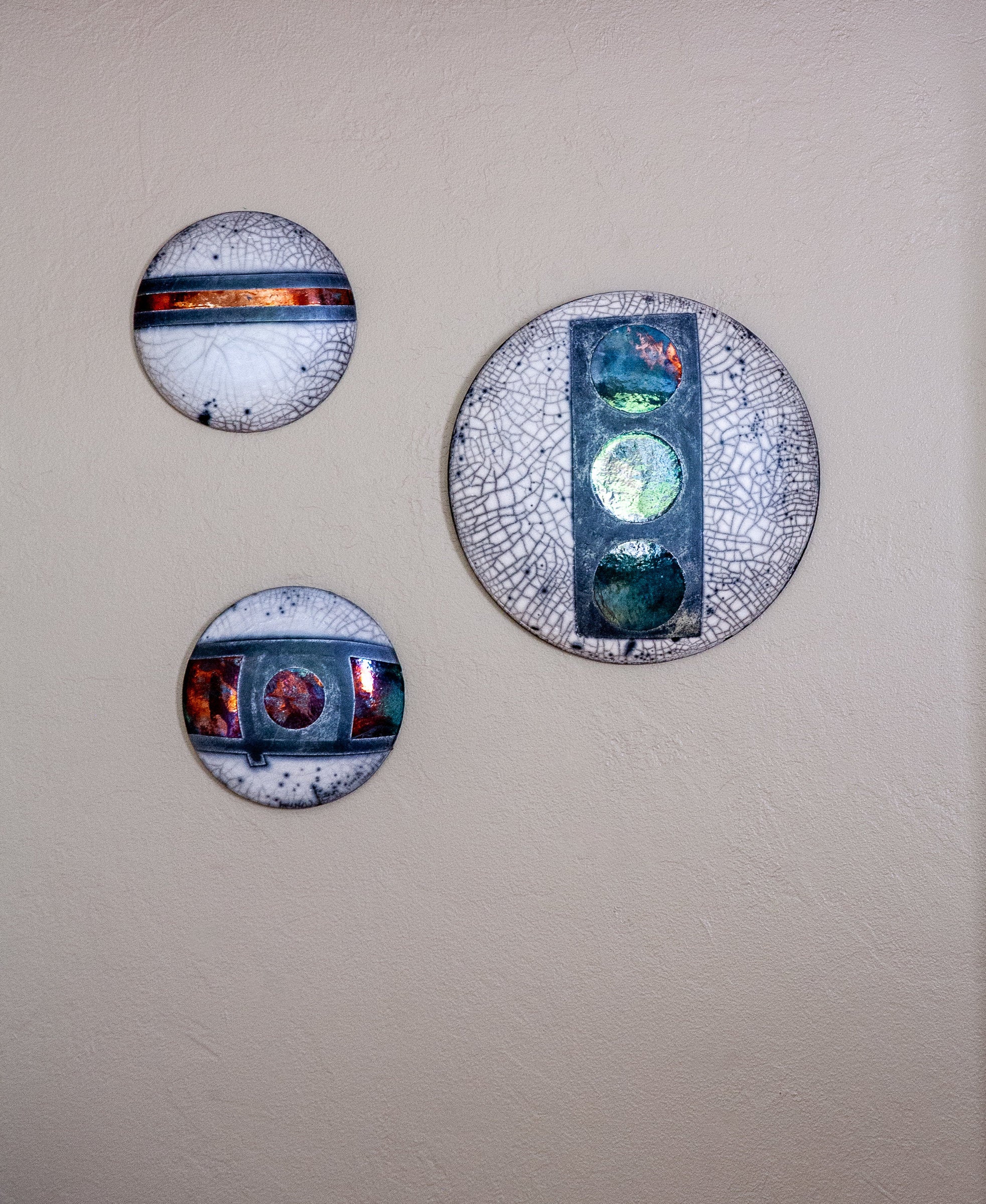 Planetary Raku Sculpture I