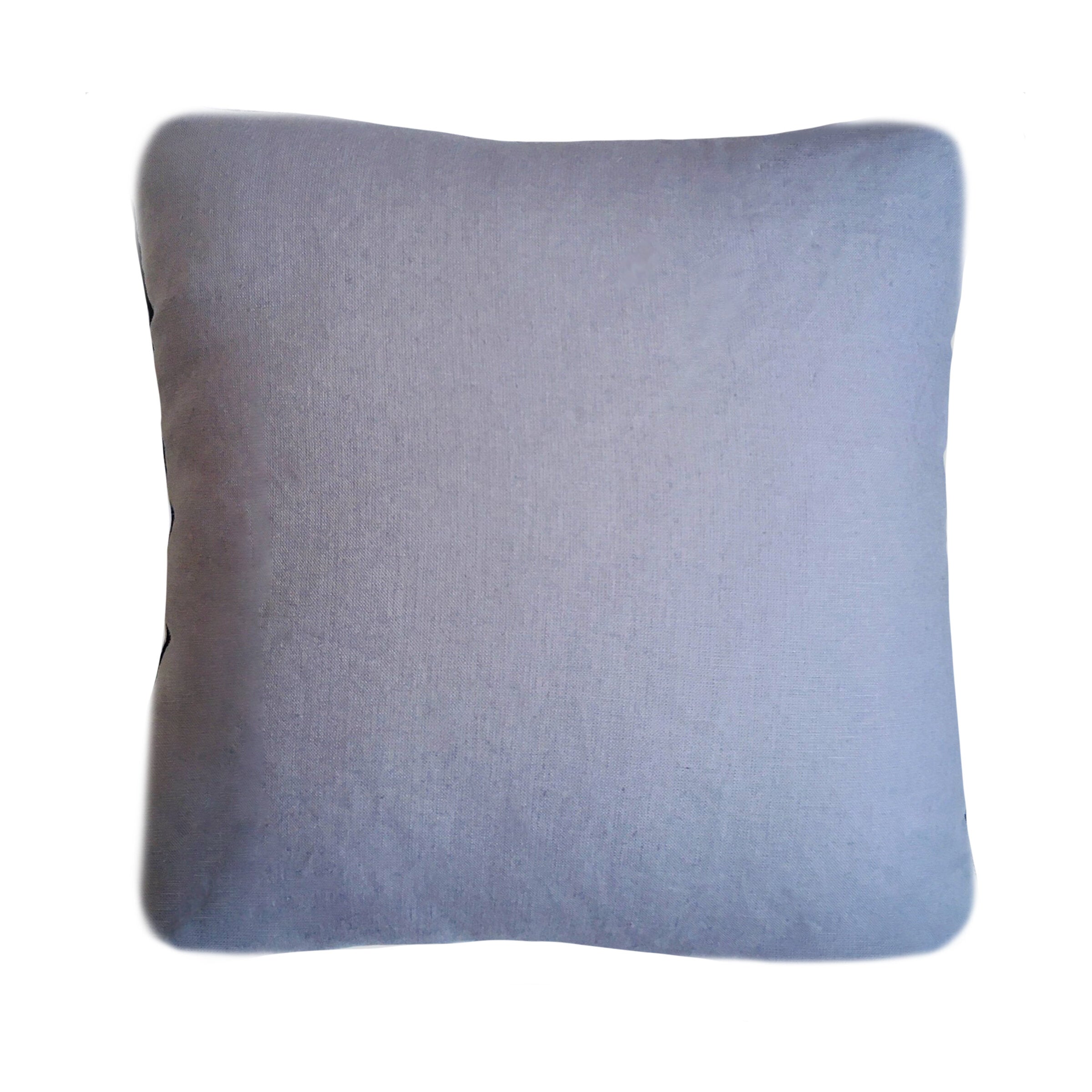 Inkblot Pattern Velvet Pillow