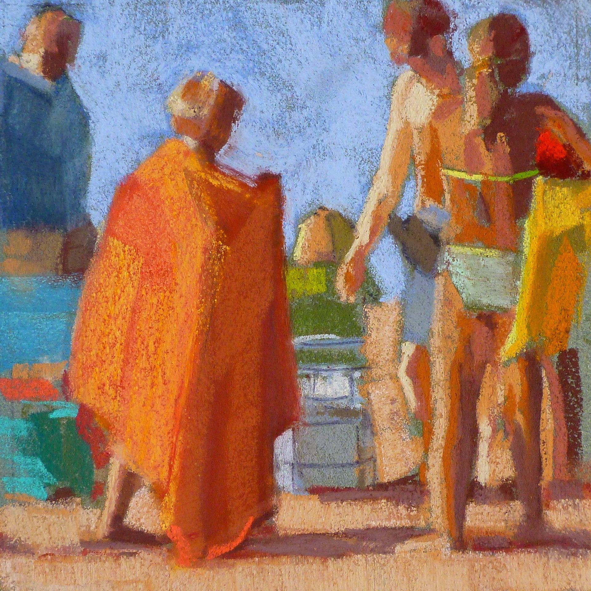 Orange Towel