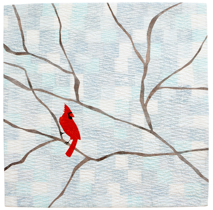 A Cardinal in Winter