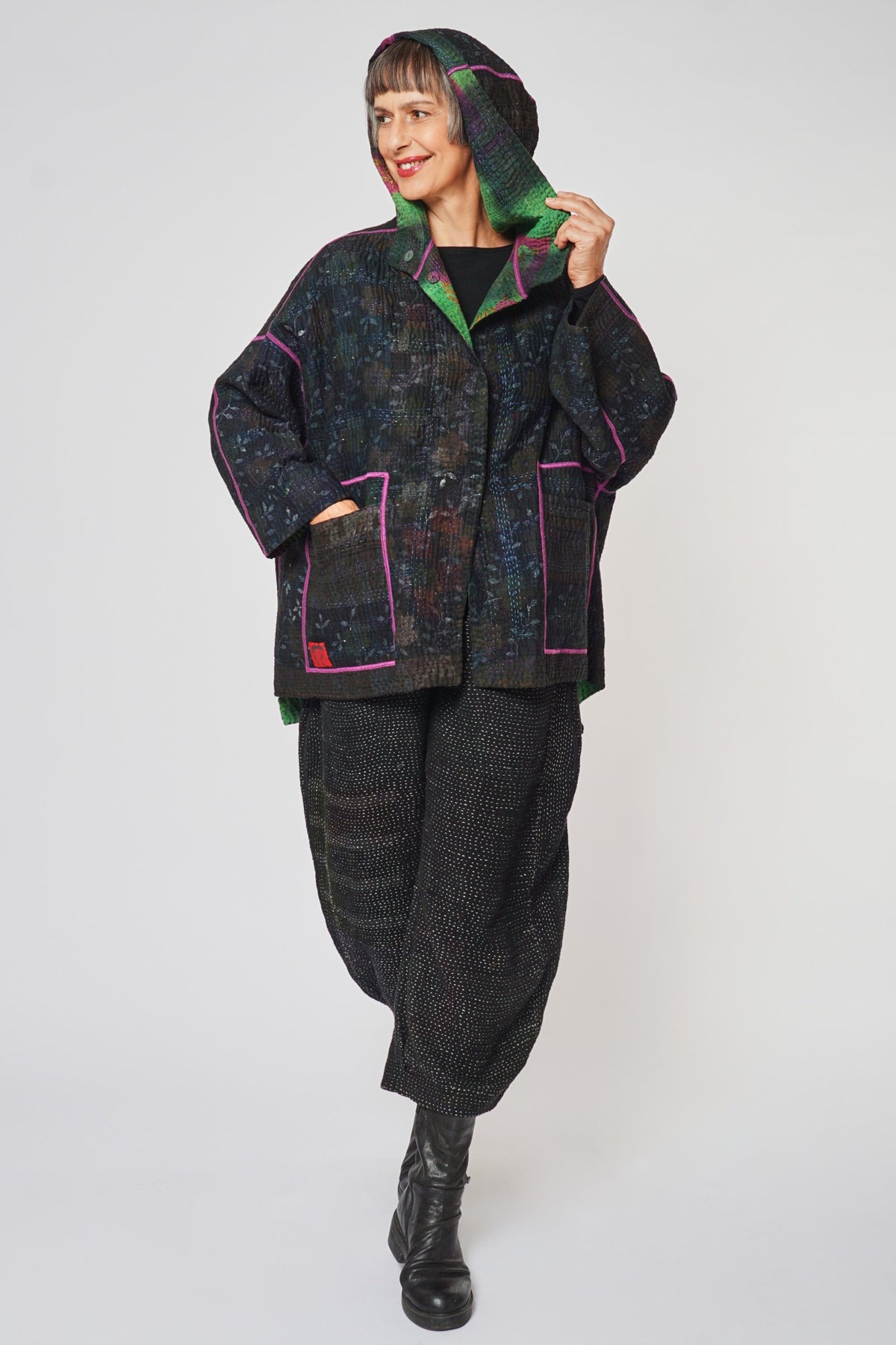 Hoodie Poncho #6