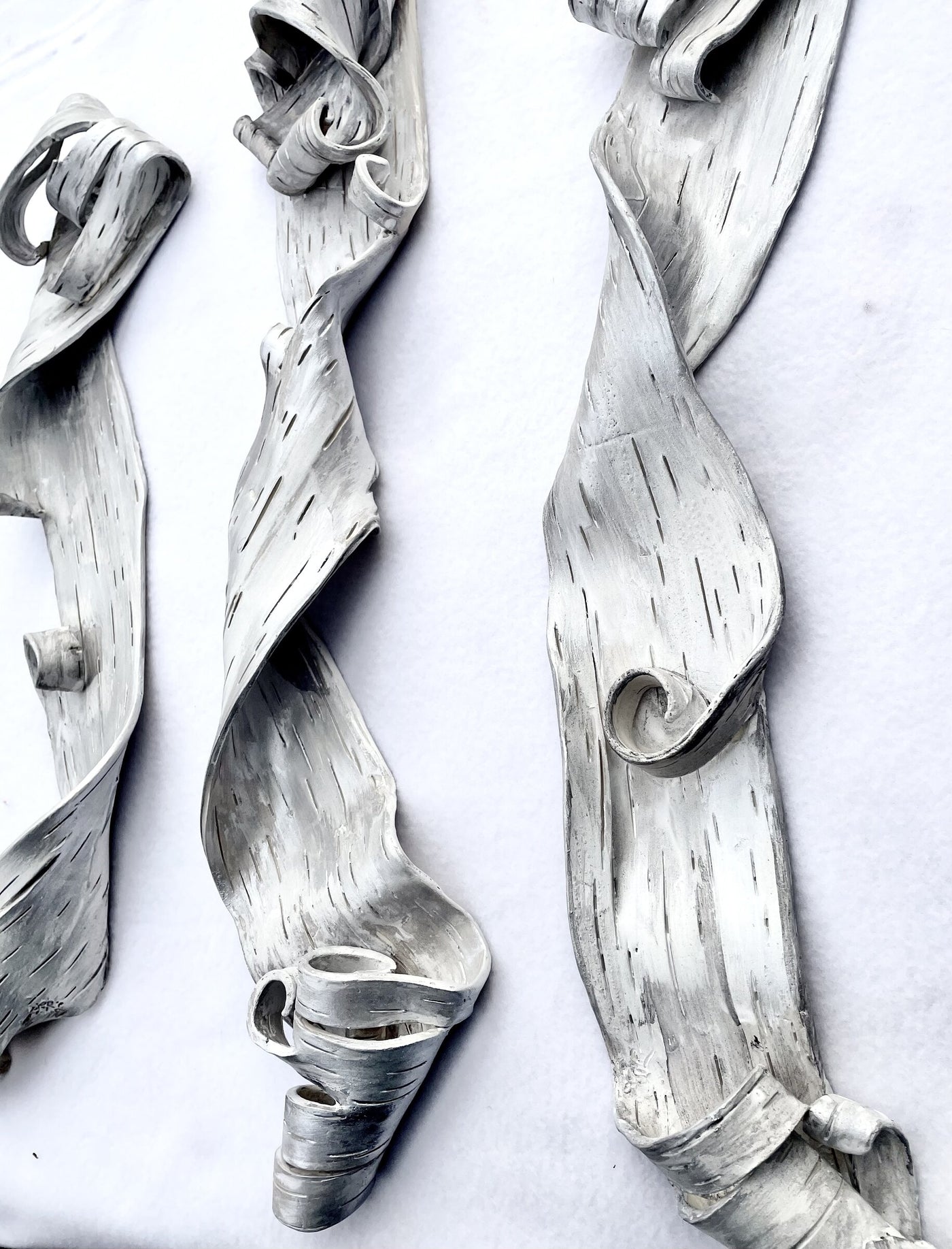 Lyricism with Silver Triptych
