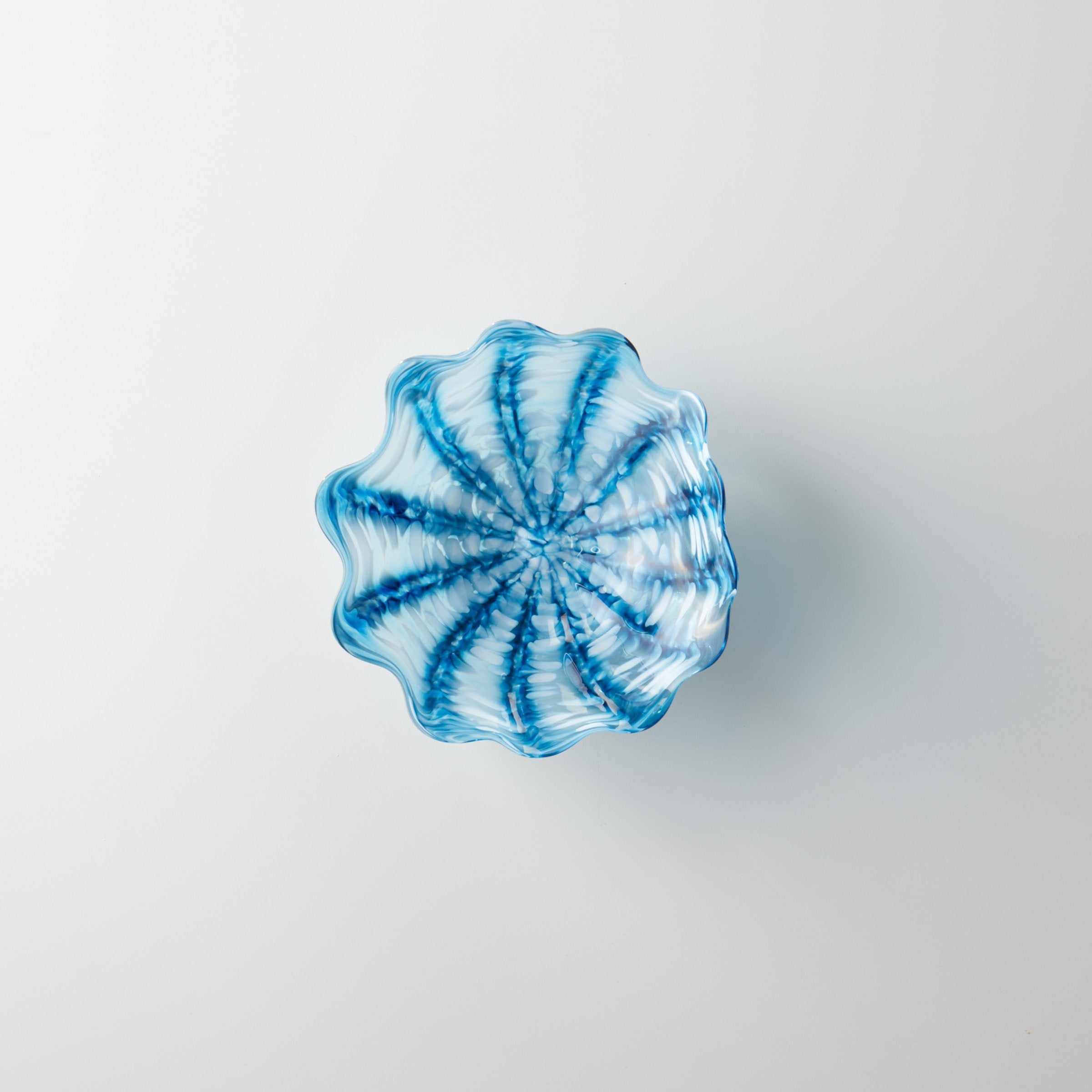 aqua and white, small